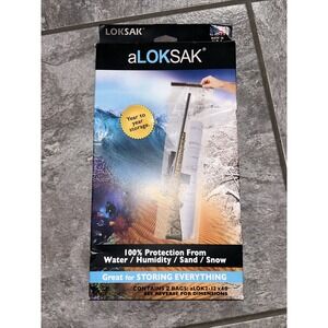 aLOKSAK Waterproof Bag Element Proof‎ Bag 12" X 48" (2 Pack)